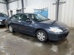 2007 Honda Accord Lx Синий vin: 3HGCM56497G709977