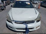 2007 Honda Accord Sdn Lx White vin: 3HGCM564X7G708174