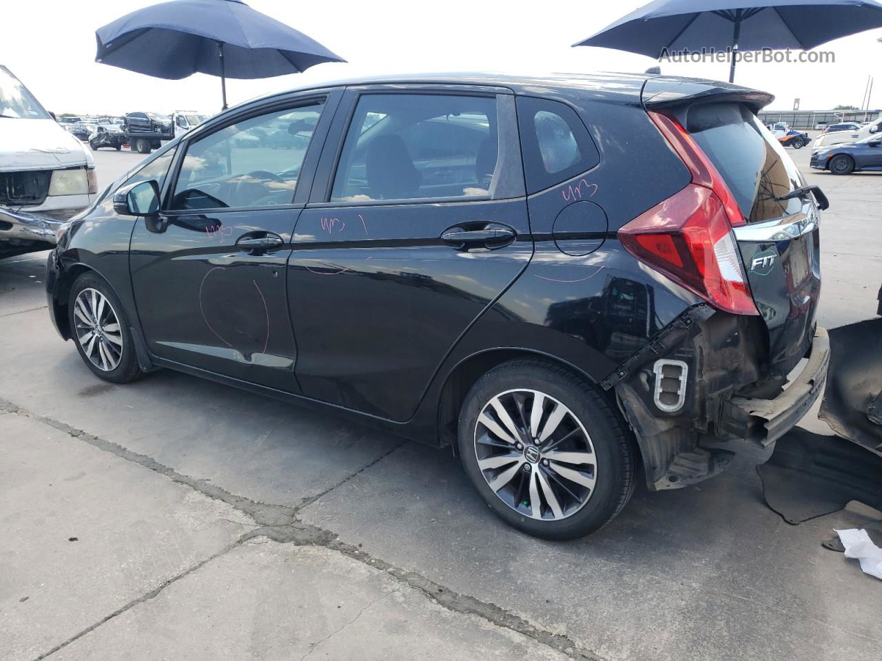 2016 Honda Fit Ex Black vin: 3HGGK5H83GM704492