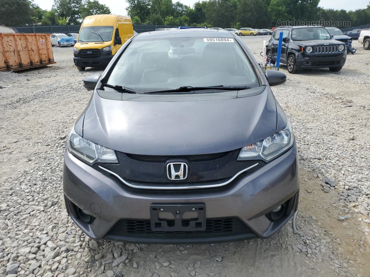 2016 Honda Fit Ex Угольный vin: 3HGGK5H84GM703576