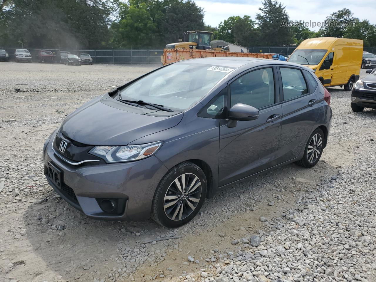 2016 Honda Fit Ex Charcoal vin: 3HGGK5H84GM703576