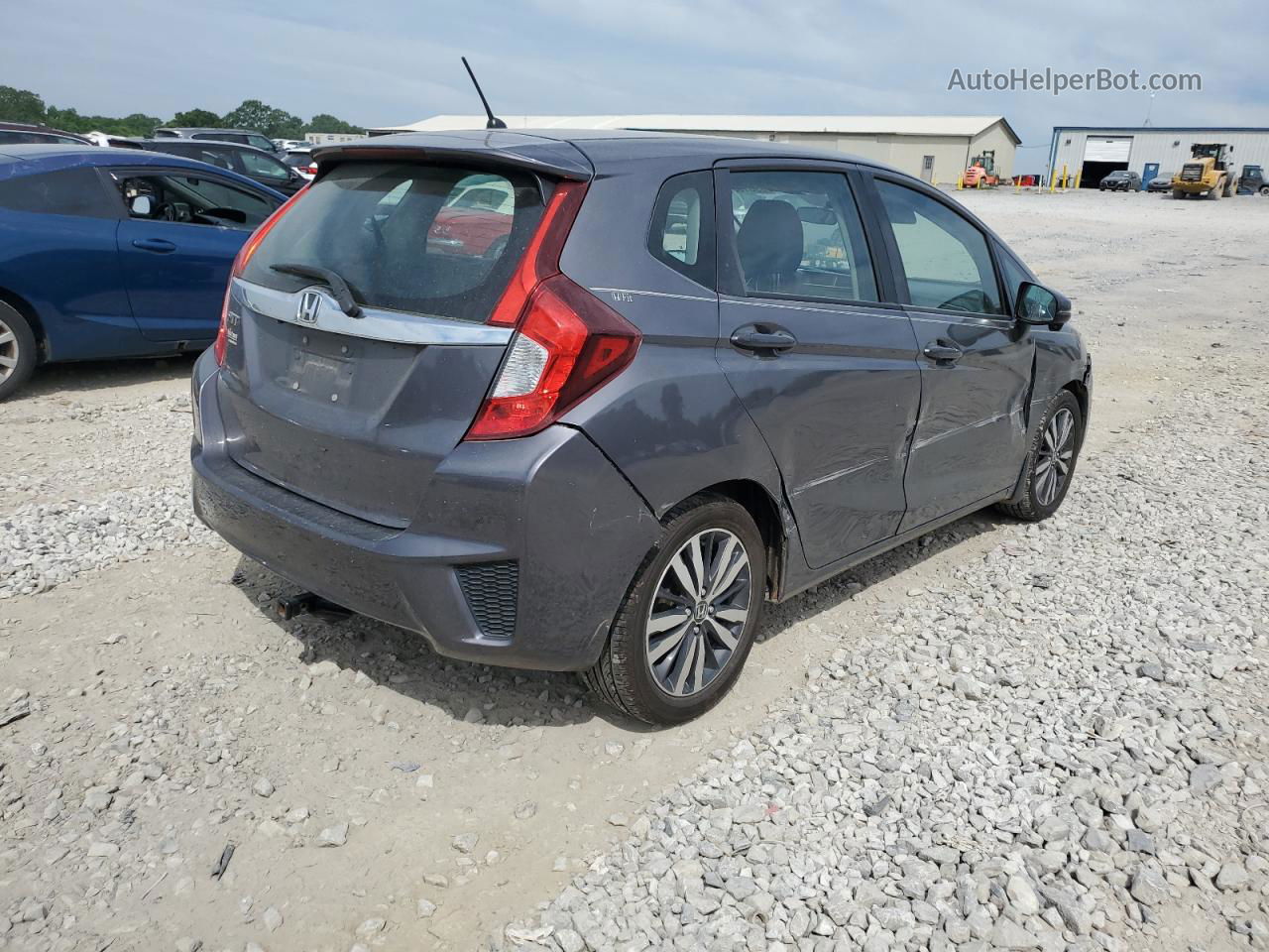 2016 Honda Fit Ex Угольный vin: 3HGGK5H84GM703576