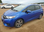 2016 Honda Fit Ex Blue vin: 3HGGK5H90GM703972