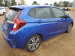 2016 Honda Fit Ex Blue vin: 3HGGK5H90GM703972