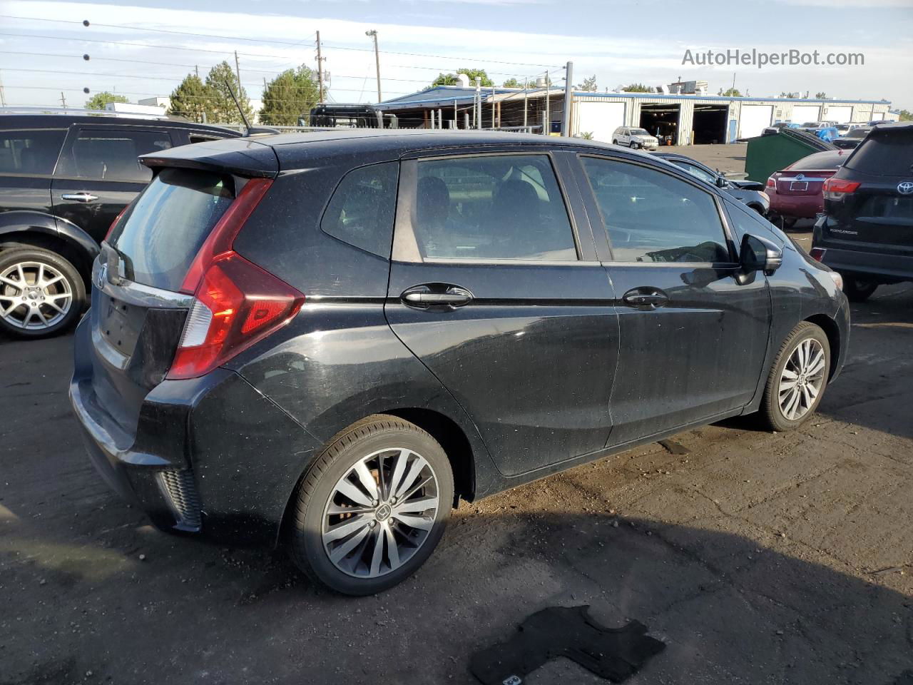 2016 Honda Fit Ex Black vin: 3HGGK5H9XGM703252