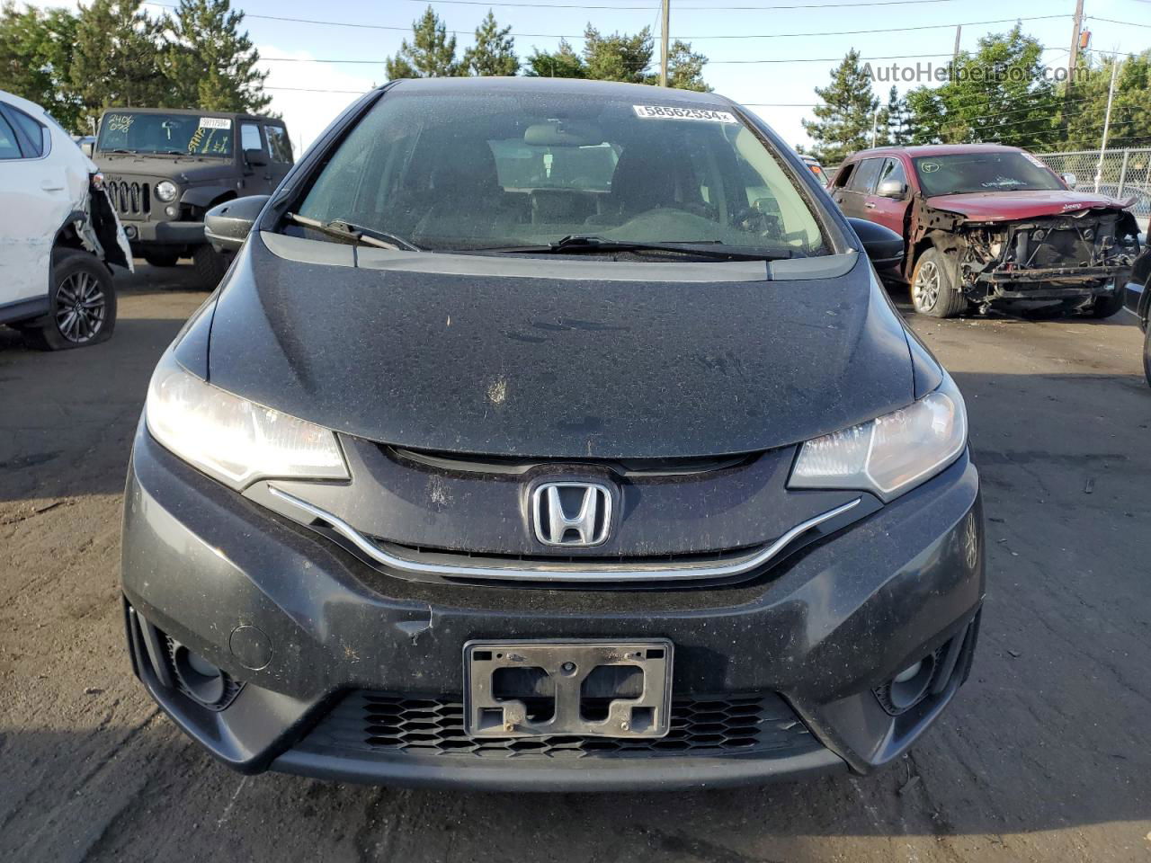 2016 Honda Fit Ex Black vin: 3HGGK5H9XGM703252