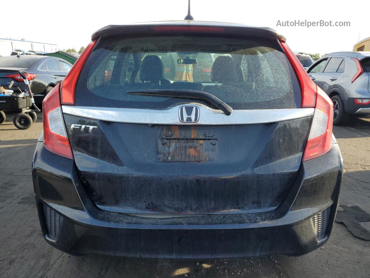 2016 Honda Fit Ex Black vin: 3HGGK5H9XGM703252