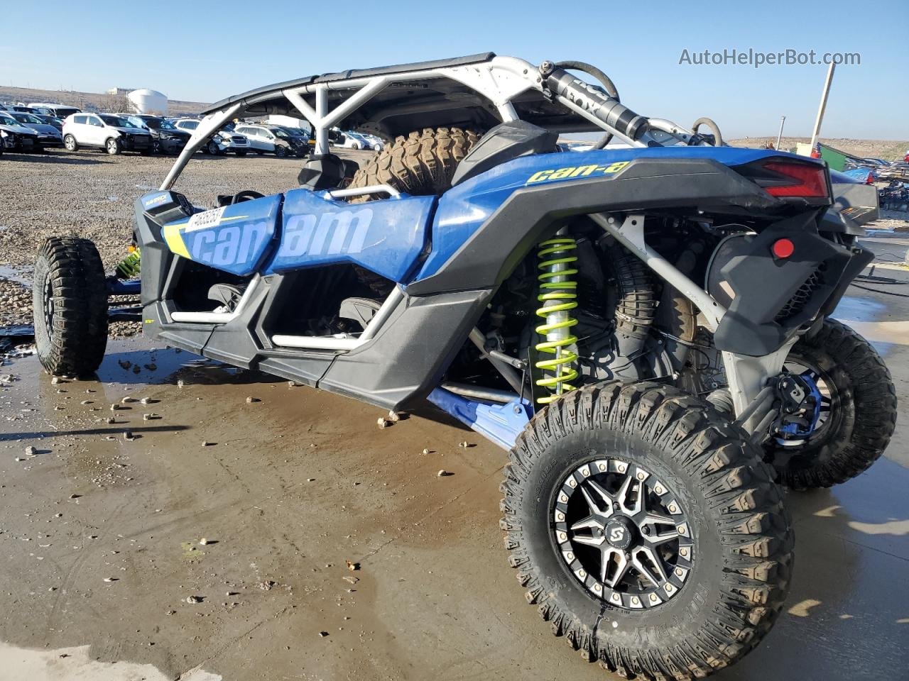 2020 Can-am Maverick X3 Max X Rs Turbo Rr Blue vin: 3JBVNAV2XLK001602