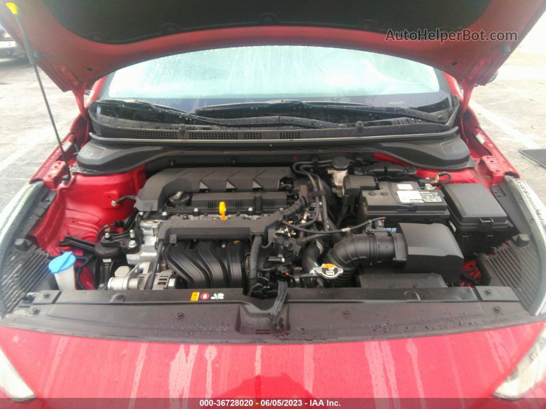 2021 Hyundai Accent Se Red vin: 3KPC24A60ME129550