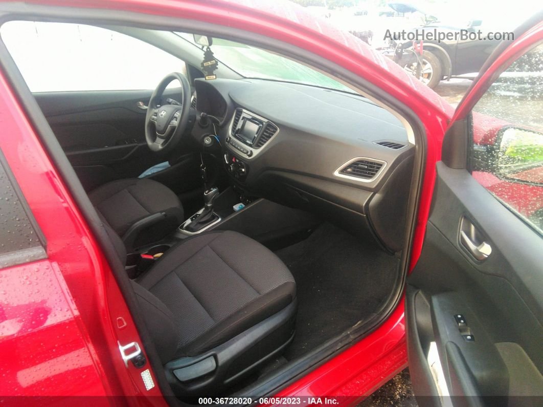 2021 Hyundai Accent Se Red vin: 3KPC24A60ME129550