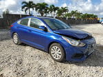 2021 Hyundai Accent Se Blue vin: 3KPC24A60ME130665