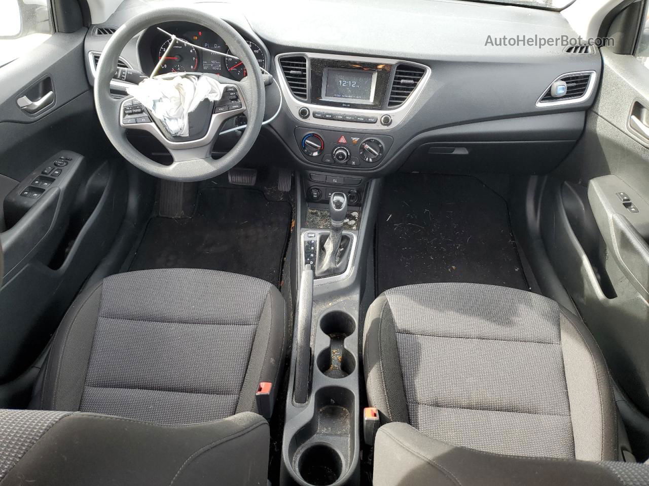 2021 Hyundai Accent Se Silver vin: 3KPC24A60ME132481