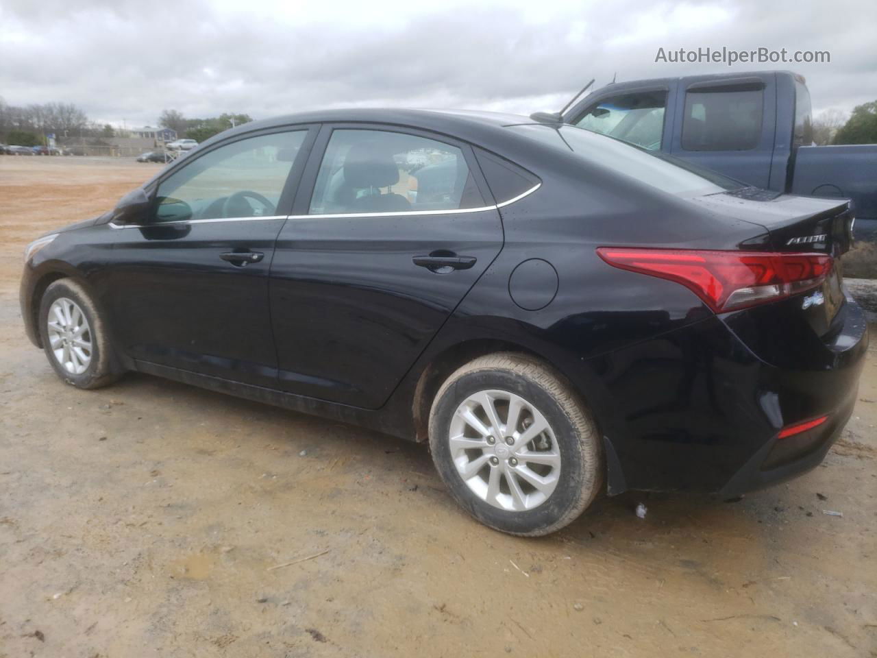 2021 Hyundai Accent Se Black vin: 3KPC24A60ME134506