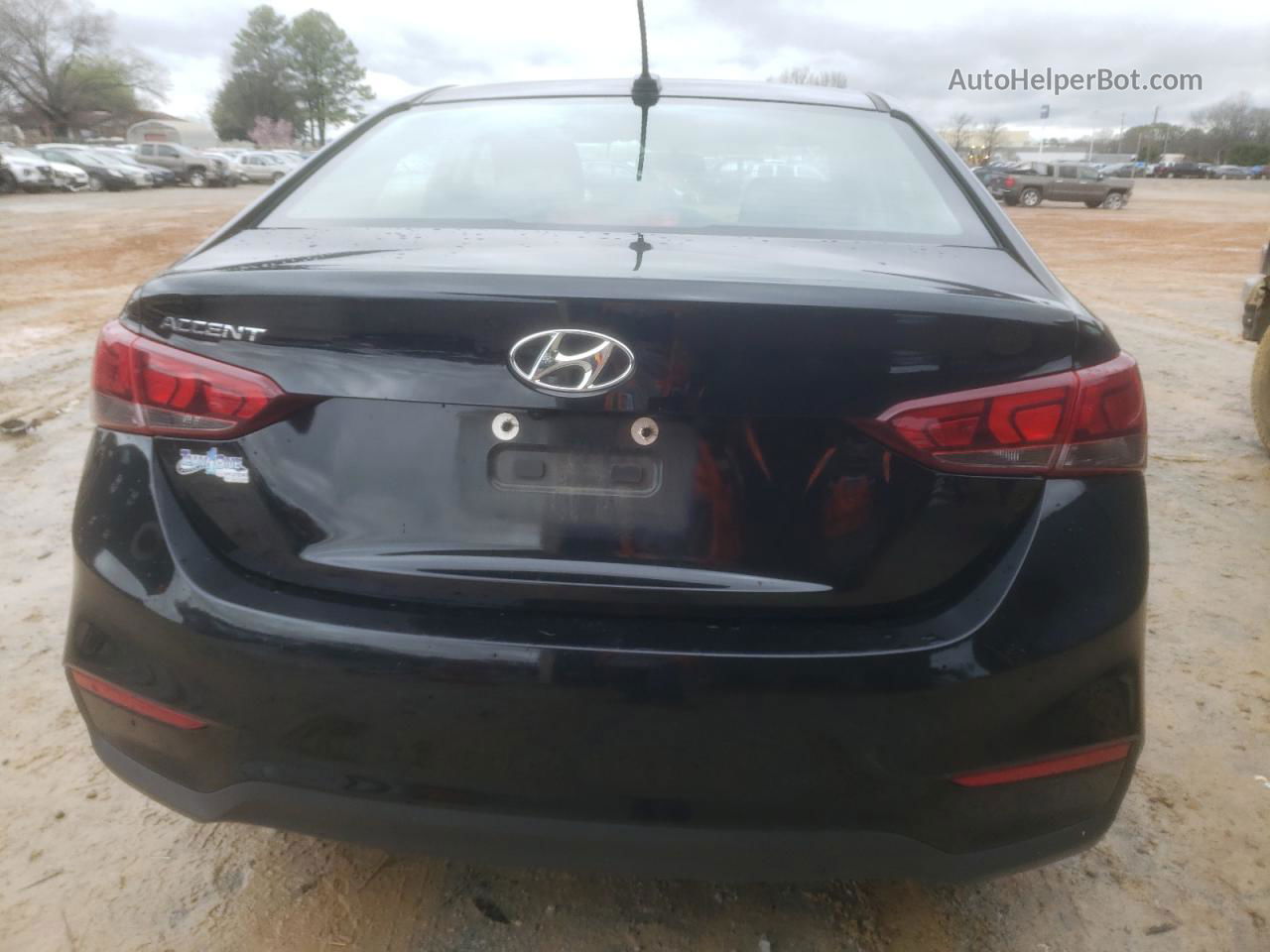 2021 Hyundai Accent Se Black vin: 3KPC24A60ME134506