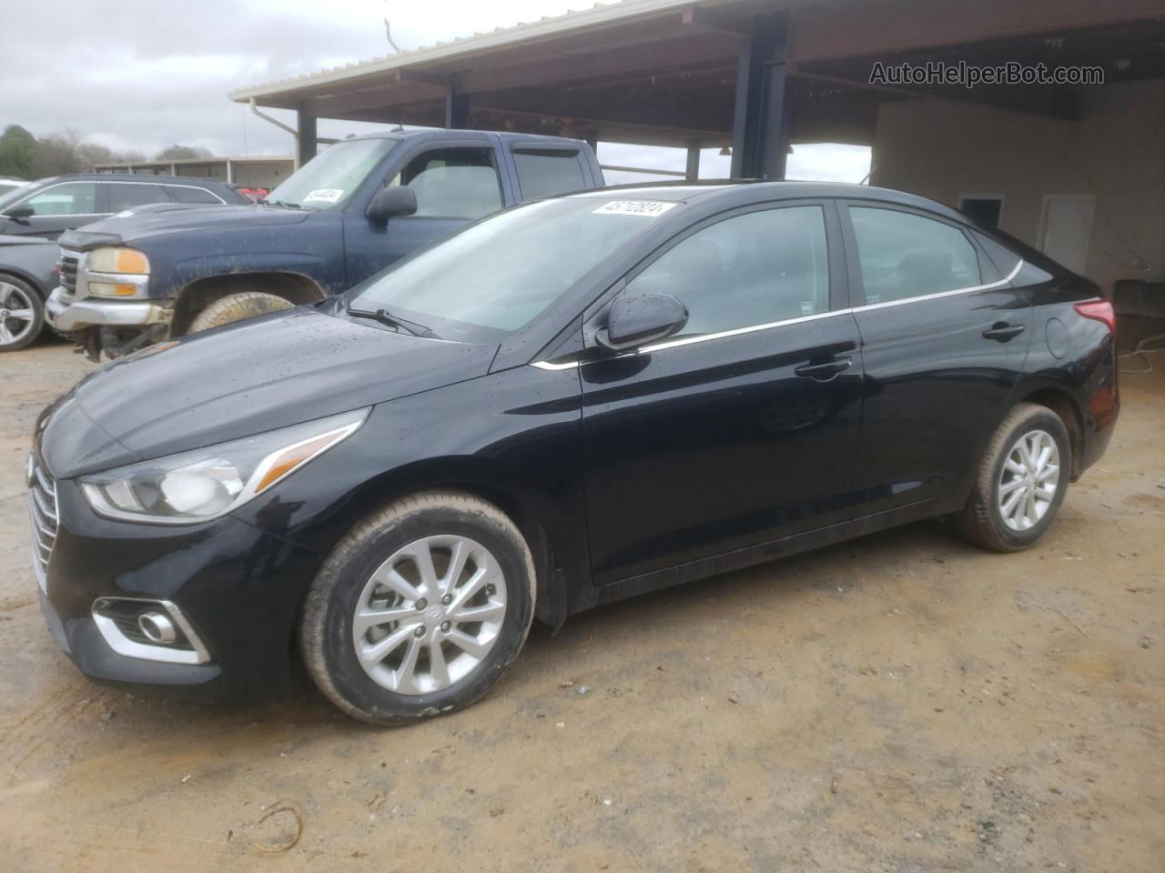 2021 Hyundai Accent Se Black vin: 3KPC24A60ME134506