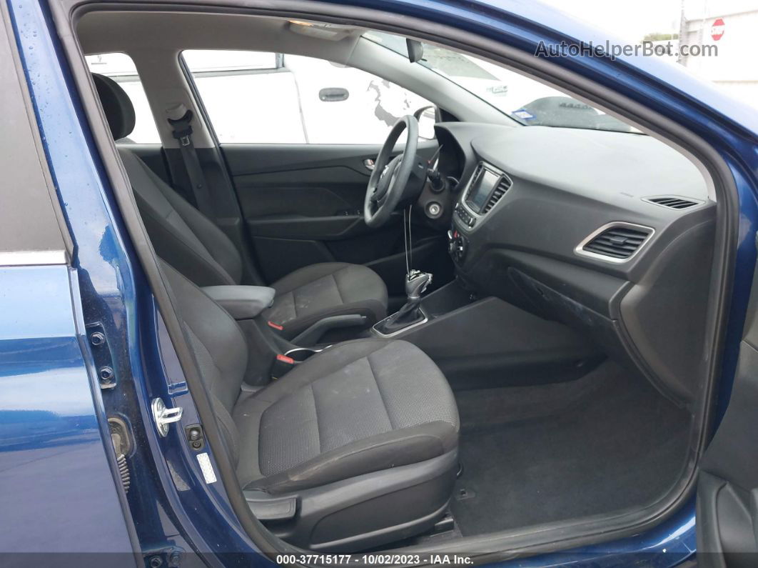 2021 Hyundai Accent Sel Blue vin: 3KPC24A60ME134716