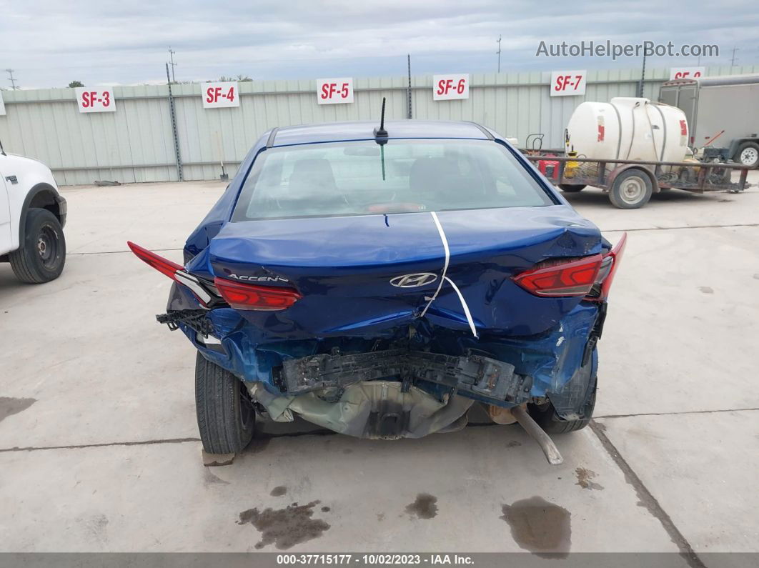 2021 Hyundai Accent Sel Blue vin: 3KPC24A60ME134716