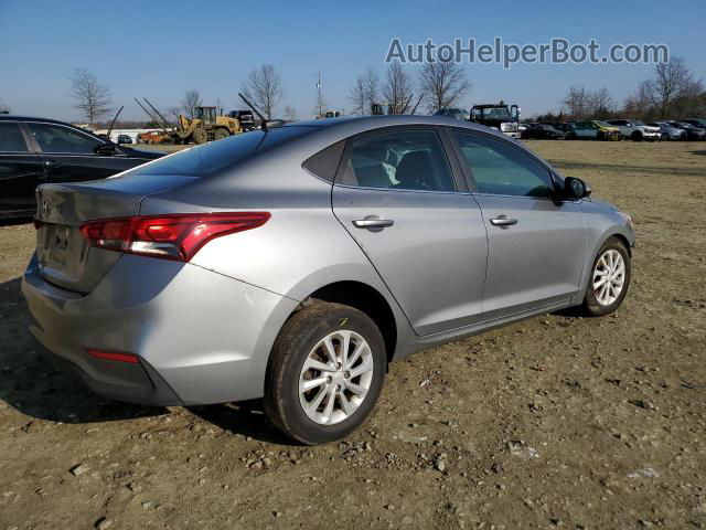 2021 Hyundai Accent Se Silver vin: 3KPC24A60ME136854