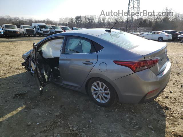 2021 Hyundai Accent Se Silver vin: 3KPC24A60ME136854