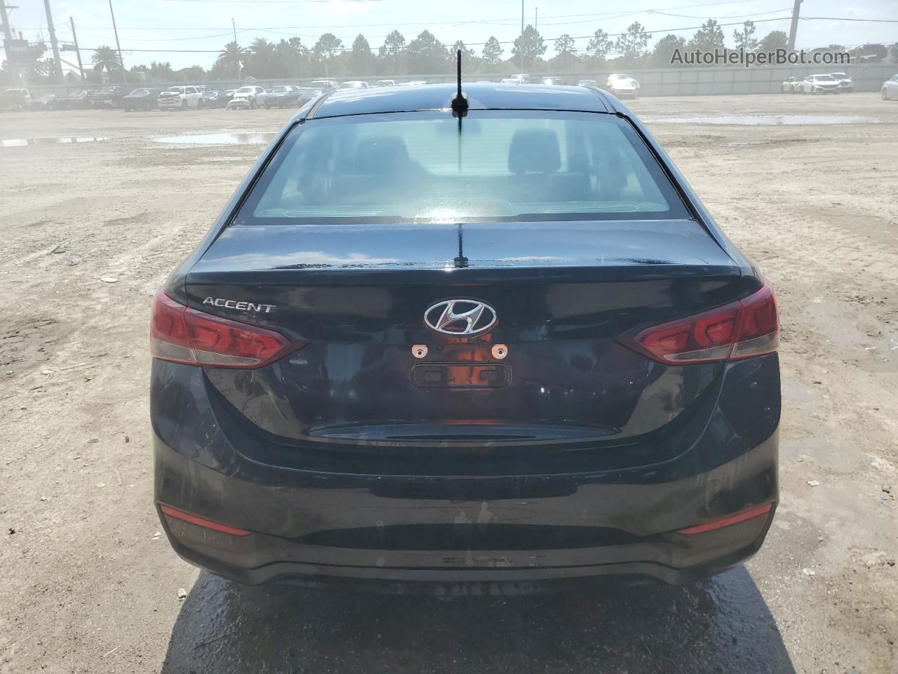 2021 Hyundai Accent Se Black vin: 3KPC24A60ME146266