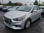 2021 Hyundai Accent Se Silver vin: 3KPC24A60ME146512