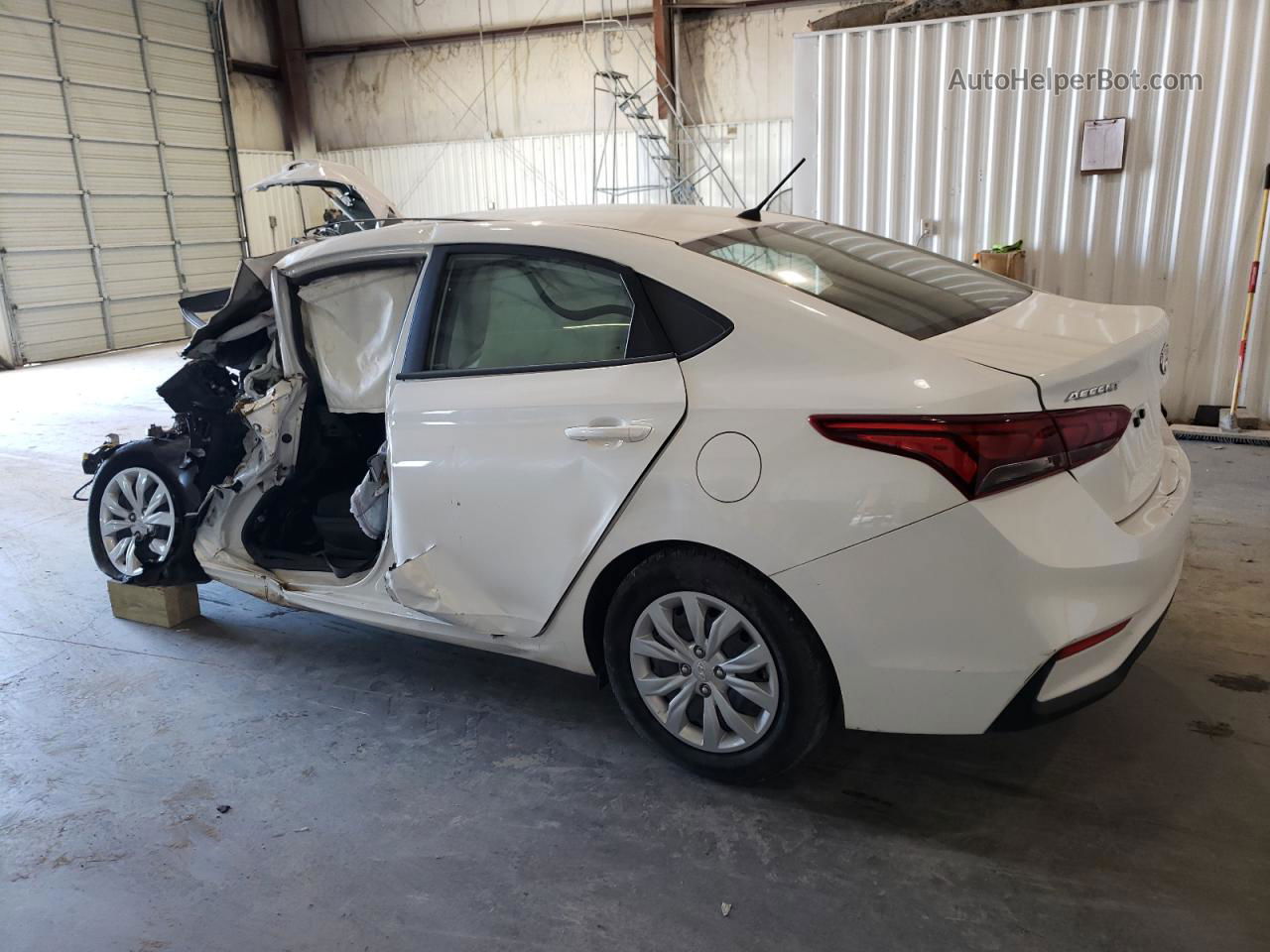 2021 Hyundai Accent Se White vin: 0K0520617984