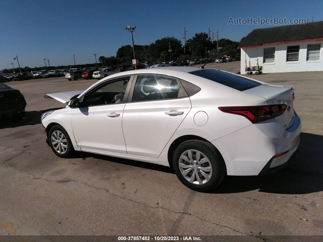 2021 Hyundai Accent Se White vin: 3KPC24A61ME129976