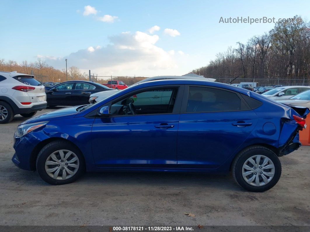 2021 Hyundai Accent Se Blue vin: 3KPC24A61ME131243