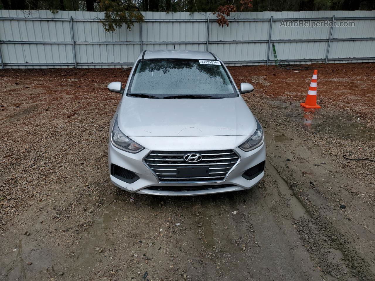 2021 Hyundai Accent Se Silver vin: 3KPC24A61ME132361