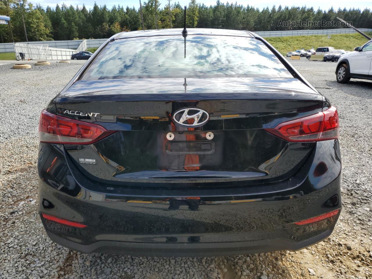 2021 Hyundai Accent Se Black vin: 3KPC24A61ME134157