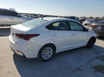 2021 Hyundai Accent Se White vin: 3KPC24A61ME136524