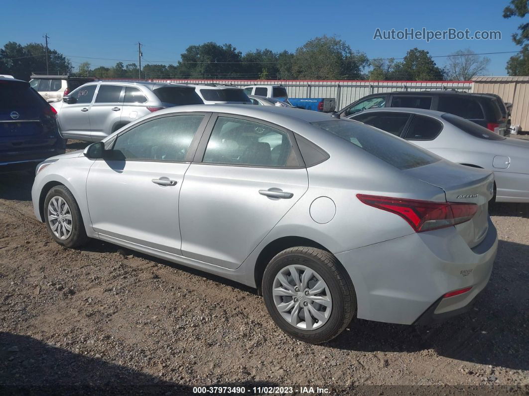 2021 Hyundai Accent Se Silver vin: 3KPC24A61ME138936