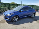 2021 Hyundai Accent Se Синий vin: 3KPC24A61ME140668