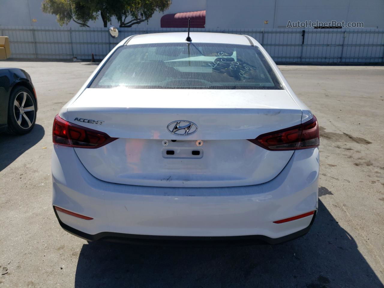 2021 Hyundai Accent Se White vin: 3KPC24A61ME142968