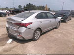 2021 Hyundai Accent Se Silver vin: 3KPC24A61ME143361