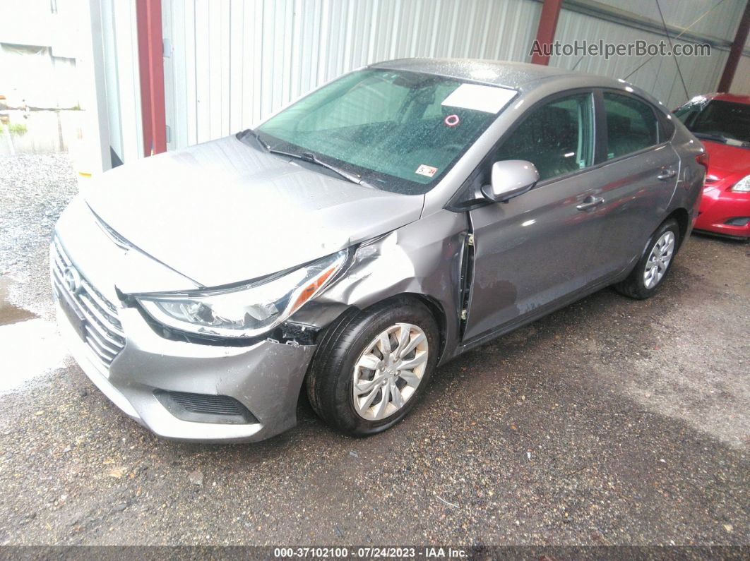 2021 Hyundai Accent Se Серебряный vin: 3KPC24A61ME150617