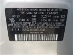 2021 Hyundai Accent Se Silver vin: 3KPC24A62ME129811