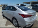 2021 Hyundai Accent Se Silver vin: 3KPC24A62ME129811