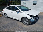 2021 Hyundai Accent Se White vin: 3KPC24A62ME142249