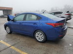 2021 Hyundai Accent Se Blue vin: 3KPC24A62ME143966