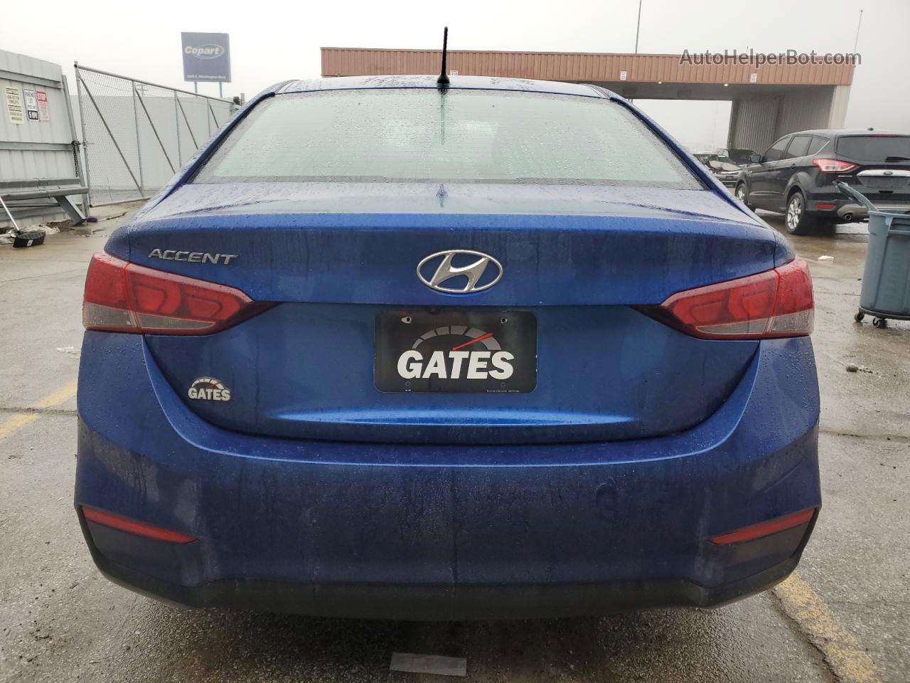 2021 Hyundai Accent Se Blue vin: 3KPC24A62ME143966