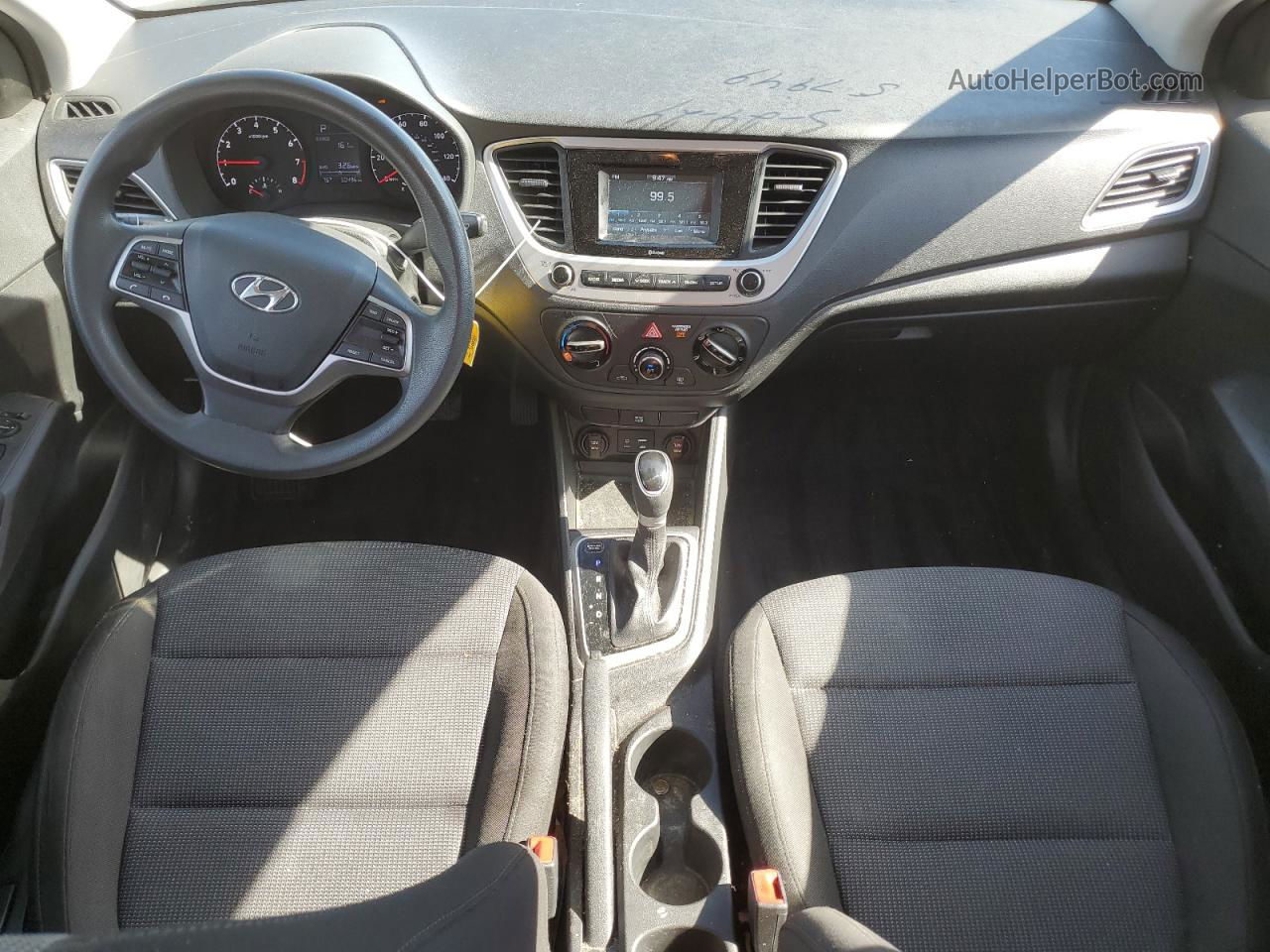 2021 Hyundai Accent Se Silver vin: 3KPC24A62ME144230