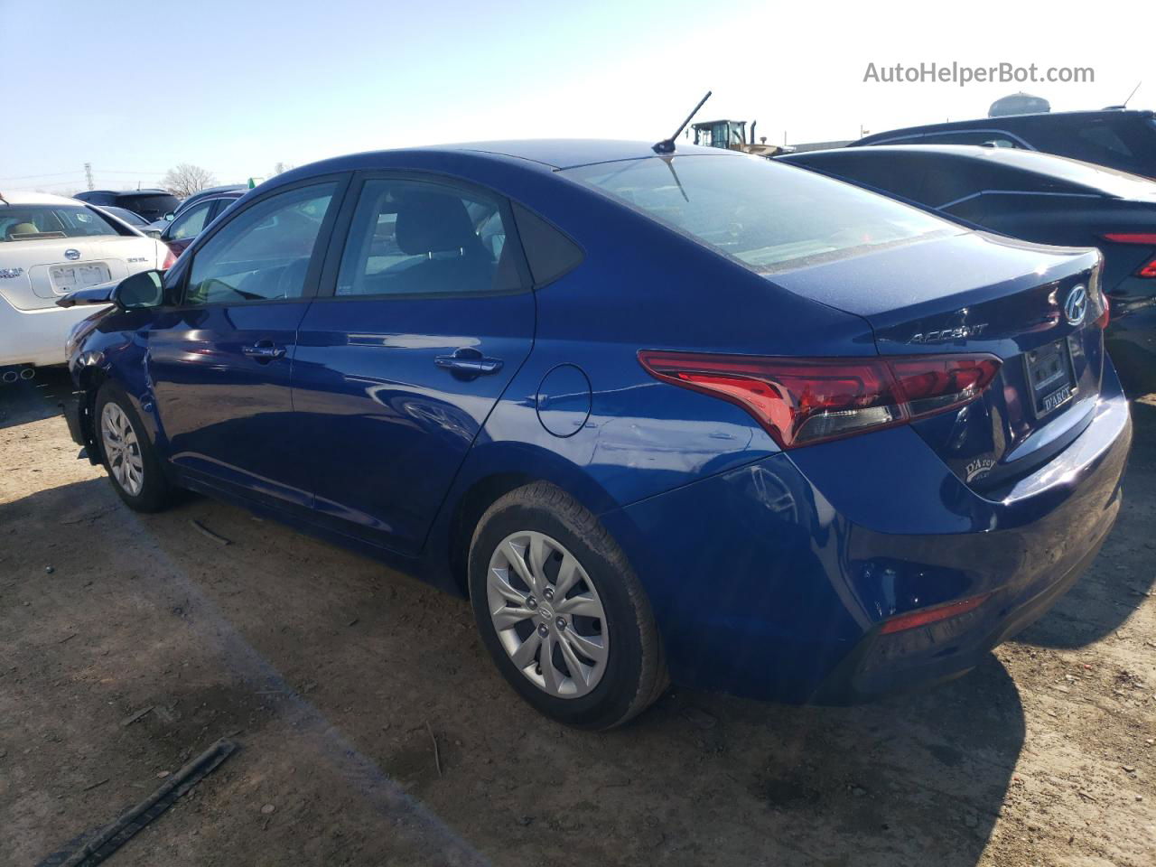 2021 Hyundai Accent Se Blue vin: 3KPC24A62ME144700