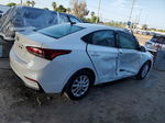 2021 Hyundai Accent Se White vin: 3KPC24A62ME150495