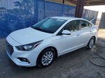 2021 Hyundai Accent Se White vin: 3KPC24A62ME150495