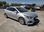 2021 Hyundai Accent Se Silver vin: 3KPC24A62ME152151