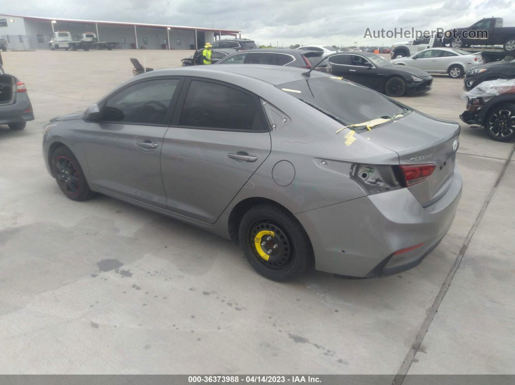 2021 Hyundai Accent Se Gray vin: 3KPC24A62ME153185