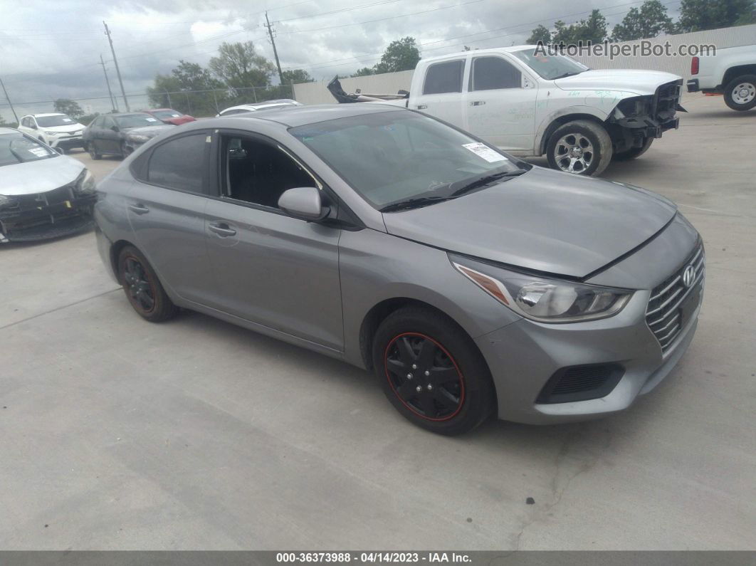 2021 Hyundai Accent Se Gray vin: 3KPC24A62ME153185