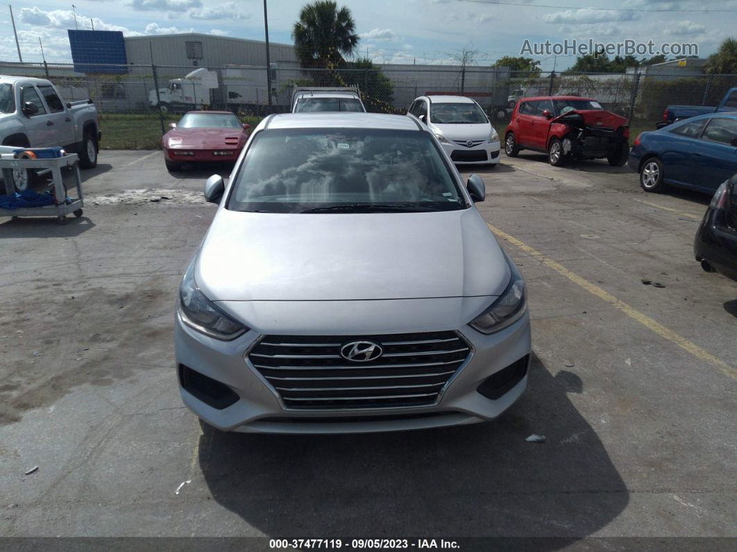 2021 Hyundai Accent Se Silver vin: 3KPC24A63ME130448