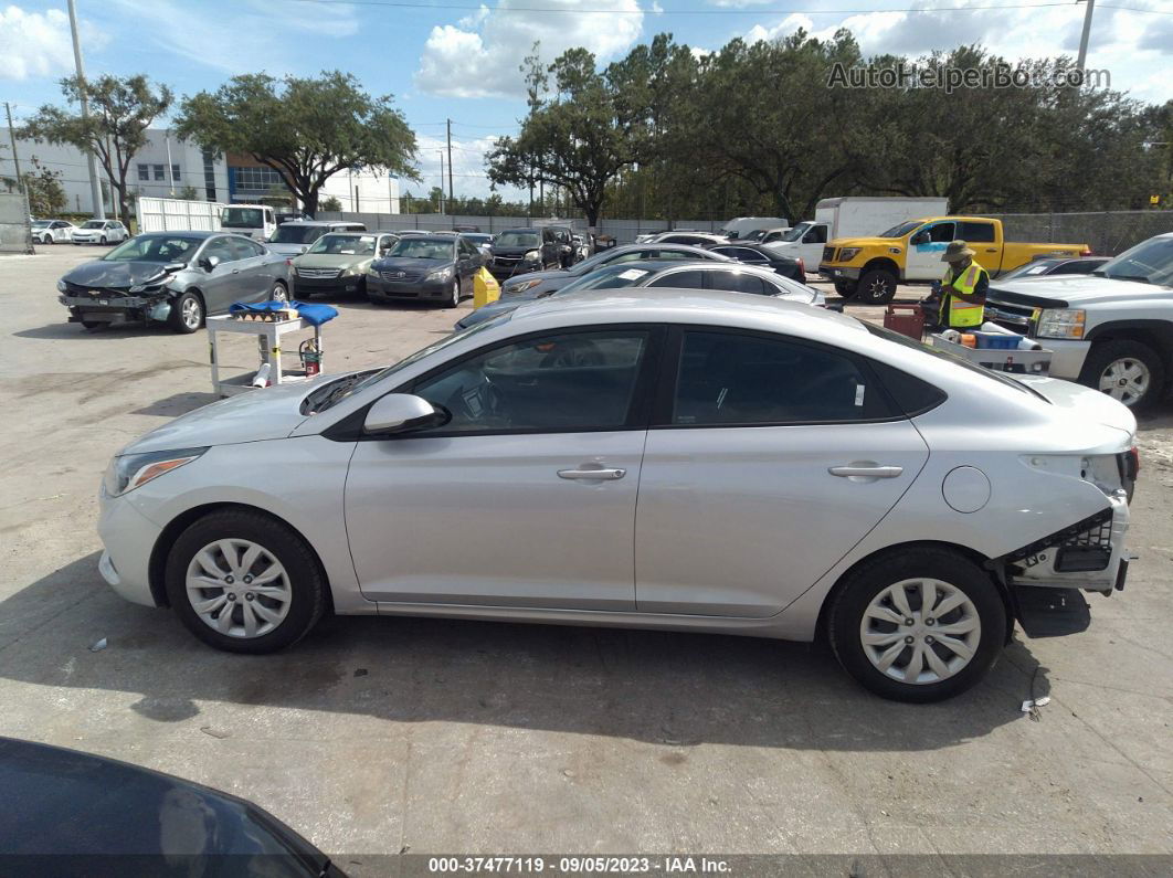 2021 Hyundai Accent Se Silver vin: 3KPC24A63ME130448